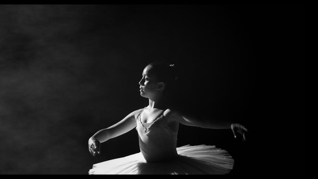 'Rosie' Rosie Dancing B&W