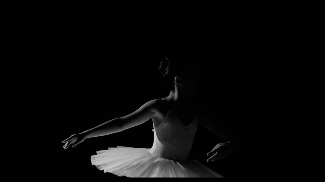 'Rosie' Rosie Dancing B&W